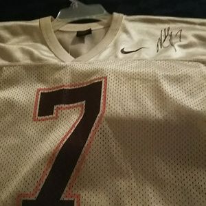 Autographed Michael Vick College Jersey